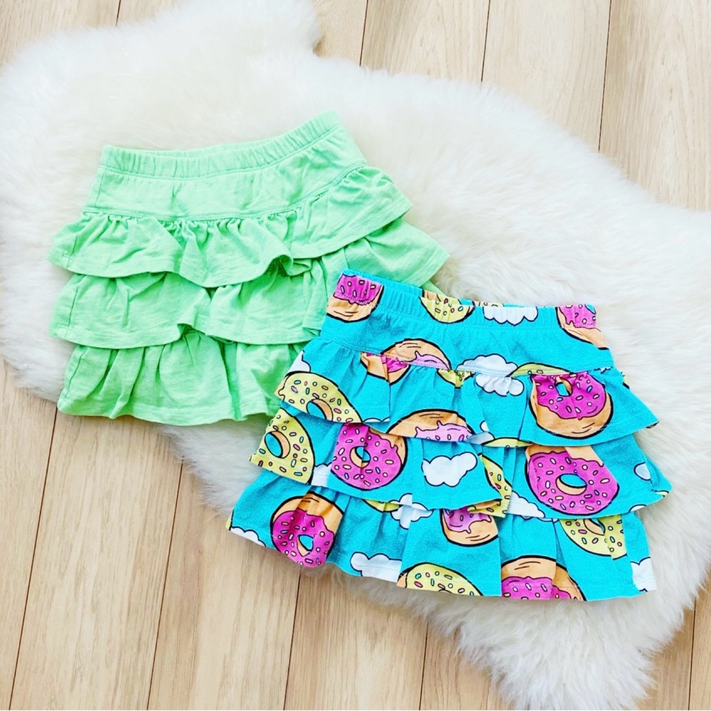 Spotted zebra bundle of girls skirts, size 6